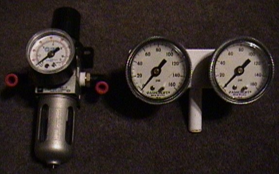 water trap & flow meters